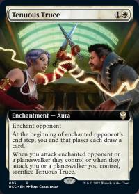 Tenuous Truce (Extended Art) - Commander: New Capenna (Collector Cards)