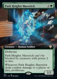 Park Heights Maverick (Extended Art) - Commander: New Capenna (Collector Cards)