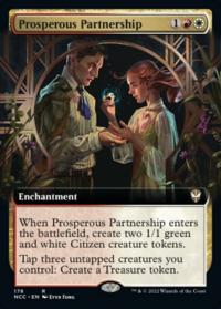 Prosperous Partnership (Extended Art) - Commander: New Capenna (Collector Cards)