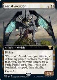Aerial Surveyor (Extended Art) - Commander: Neon Dynasty (Collector Cards)