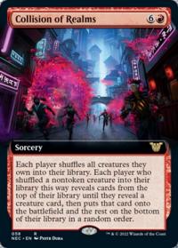 Collision of Realms (Extended Art) - Commander: Neon Dynasty (Collector Cards)