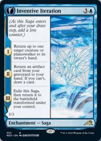 Inventive Iteration (355) (Showcase) - Kamigawa: Neon Dynasty (Collector Cards)