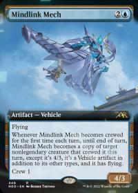 Mindlink Mech (448) (Extended Art) - Kamigawa: Neon Dynasty (Collector Cards)