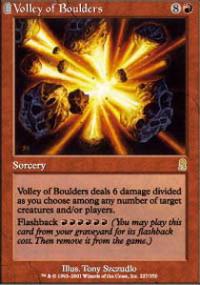 Volley of Boulders - Odyssey