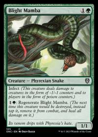 Blight Mamba - Commander: Phyrexia: All Will Be One