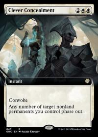 Clever Concealment (Extended Art) - Commander: Phyrexia: All Will Be One (Collector Cards)