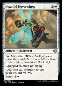 Hexgold Hoverwings - Phyrexia: All Will Be One