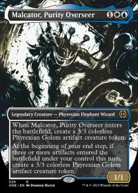 Malcator, Purity Overseer (320) (Showcase) - Phyrexia: All Will Be One (Collector Cards)