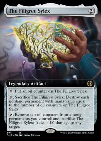 The Filigree Sylex (394) (Extended Art) - Phyrexia: All Will Be One (Collector Cards)