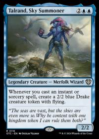 Talrand, Sky Summoner - Commander: Outlaws of Thunder Junction