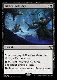 Baleful Mastery - Commander: Outlaws of Thunder Junction