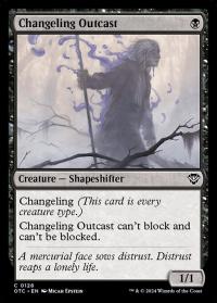 Changeling Outcast - Commander: Outlaws of Thunder Junction