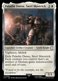 Paladin Danse, Steel Maverick - Magic: The Gathering - Fallout