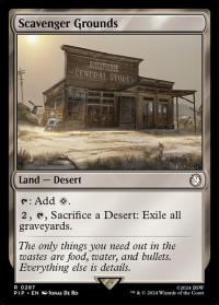 Scavenger Grounds - Magic: The Gathering - Fallout