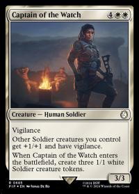 Captain of the Watch (0685) (Surge Foil) - Magic: The Gathering - Fallout