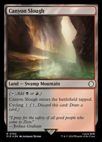 Canyon Slough (0784) (Surge Foil) - Magic: The Gathering - Fallout