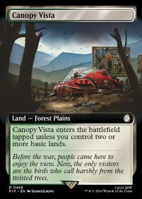 Canopy Vista (0488) (Extended Art) - Magic: The Gathering - Fallout (Collector Cards)