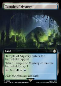Temple of Mystery (0522) (Extended Art) - Magic: The Gathering - Fallout (Collector Cards)