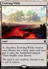 Evolving Wilds (Tarkir Dragonfury) - Other Promos