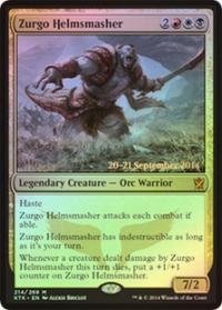 Zurgo Helmsmasher (KTK Prerelease) - Set Release Cards