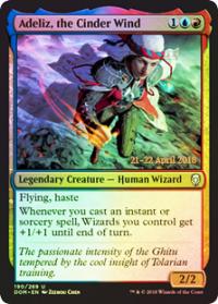 Adeliz, the Cinder Wind (DOM Prerelease) - Set Release Cards
