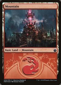Mountain (Ravnica Weekend A04) - Set Release Cards