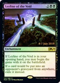 Leyline of the Void (M20 Prerelease) - Set Release Cards