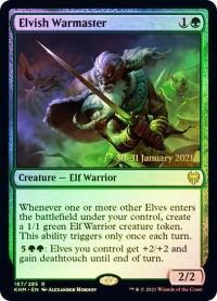 Elvish Warmaster (KHM Prerelease) - Set Release Cards