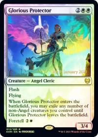 Glorious Protector (KHM Prerelease) - Set Release Cards