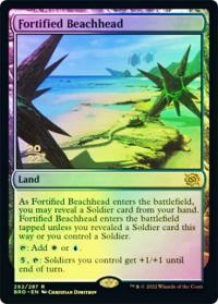 Fortified Beachhead (BRO Prerelease) - Set Release Cards
