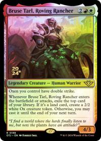 Bruse Tarl, Roving Rancher (OTJ Prerelease) - Set Release Cards