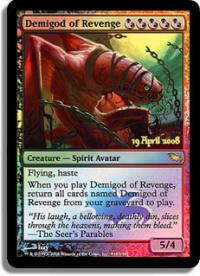 Demigod of Revenge (SHM Prerelease) - Set Release Cards