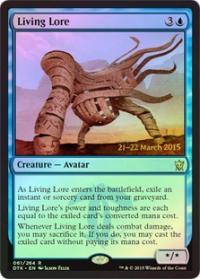 Living Lore (DTK Prerelease) - Set Release Cards