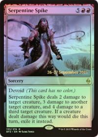 Serpentine Spike (BFZ Prerelease) - Set Release Cards