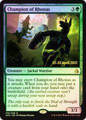 Champion of Rhonas (AKH Prerelease) - Set Release Cards