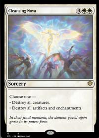 Cleansing Nova - Starter Commander Decks