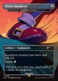Power Sneakers (Lightning Greaves) (2099) - Secret Lair Drop Series