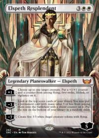 Elspeth Resplendent (282) (Borderless) - Streets of New Capenna (Collector Cards)