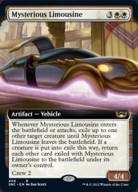 Mysterious Limousine (Extended Art) - Streets of New Capenna (Collector Cards)