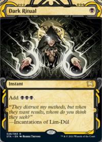 Dark Ritual - Mystical Archive (English, Foil Etched)