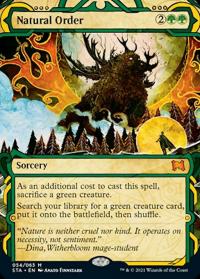 Natural Order - Mystical Archive (English, Foil Etched)