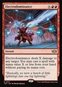 Electrodominance - Commander: Tarkir: Dragonstorm