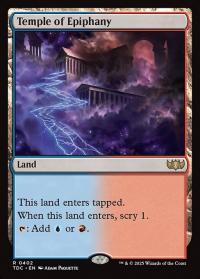 Temple of Epiphany - Commander: Tarkir: Dragonstorm