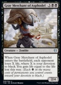 Gray Merchant of Asphodel - Theros Beyond Death