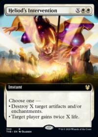 Heliod's Intervention (Extended Art) - Theros Beyond Death (Collector Cards)