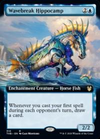 Wavebreak Hippocamp (Extended Art) - Theros Beyond Death (Collector Cards)