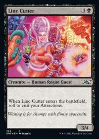 Line Cutter (Galaxy Foil) (366) - Unfinity (Collector Cards)