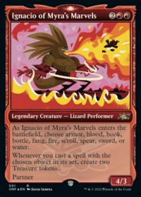 Ignacio of Myra's Marvels (Showcase) (Galaxy Foil) (501) - Unfinity (Collector Cards)