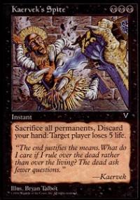 Kaervek's Spite **  - Visions