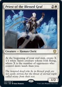 Priest of the Blessed Graf - Commander: Crimson Vow